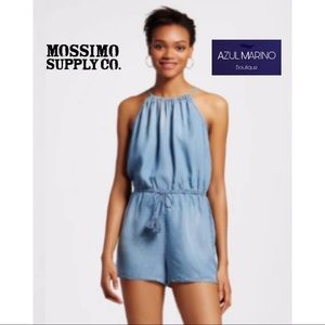 Mossimo Supply Co. — Denim-like romper size S • Romper para damas •